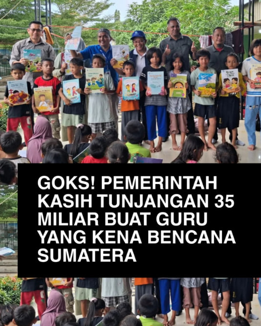 Pemerintah Beri Rp35 Miliar untuk Guru Terdampak di Sumatera