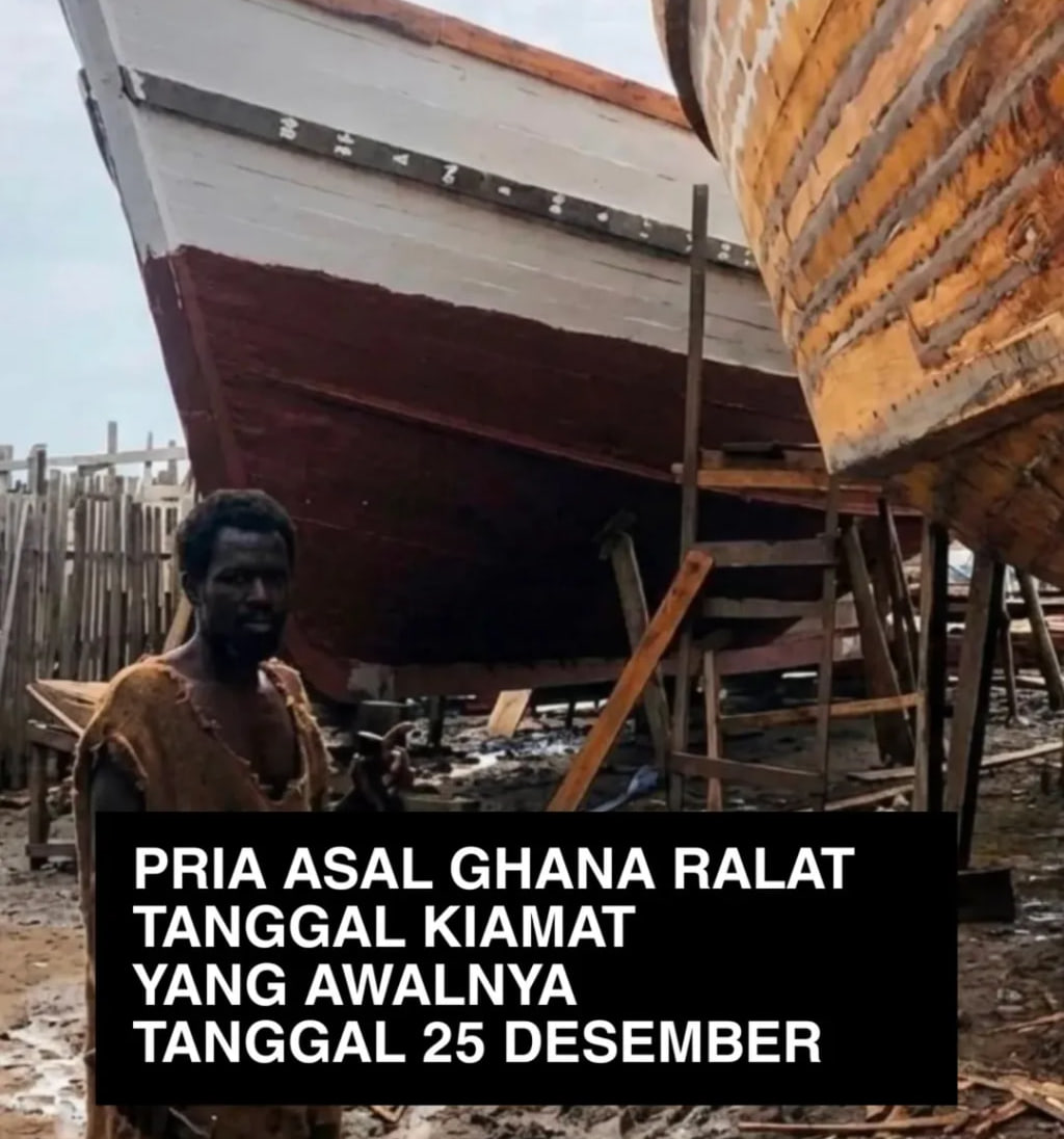 Pria Asal Ghana Ralat Prediksi Kiamat yang Sempat Gegerkan