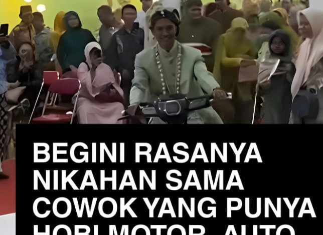 Begini Menikah dengan Cowok Pecinta Motor, Suasana Pecah