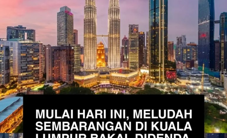 Kuala Lumpur Perketat Aturan Kebersihan, Meludah Kini Didenda